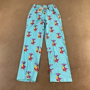 Briefly Kids Size 10 Blue Duke Dinosaur Printed Pajama Lounge Pants NWT - Picture 1 of 5