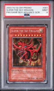 PSA 9 Yugioh Slifer the Sky Dragon GBI-001 Secret Rare Card English - Picture 1 of 2
