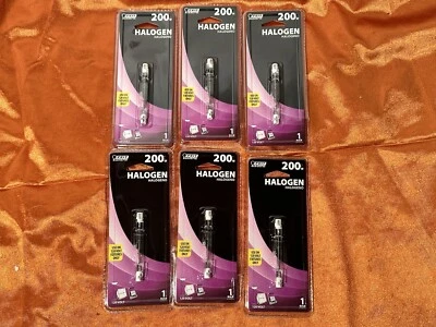 FEIT ELECTRIC BULBS 200W CLEAR BULB R7S 6 Pack NEW - Image 1 of 4