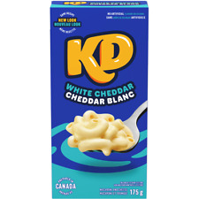 Kraft Dinner White Cheddar Macaroni & Cheese Dinner - 175 g - FROM CANADA