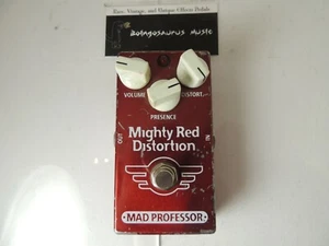 Mad Professor Mighty Red Distortion Effects Pedal Free USA S&H - Picture 1 of 6