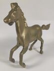 Heavy Brass Horse Sculpture Statue Figurine Equestrian Japan Mcm Used See Pics!