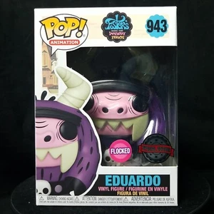 Funko Pop Animation Foster's Home for Imaginary Friends 943 Eduardo Flocked - Picture 1 of 10