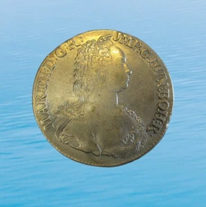 AUSTRIA NETHERLANDS DUCATON 1750 R MARIA THERESA KM 8 #5977# - Picture 1 of 2