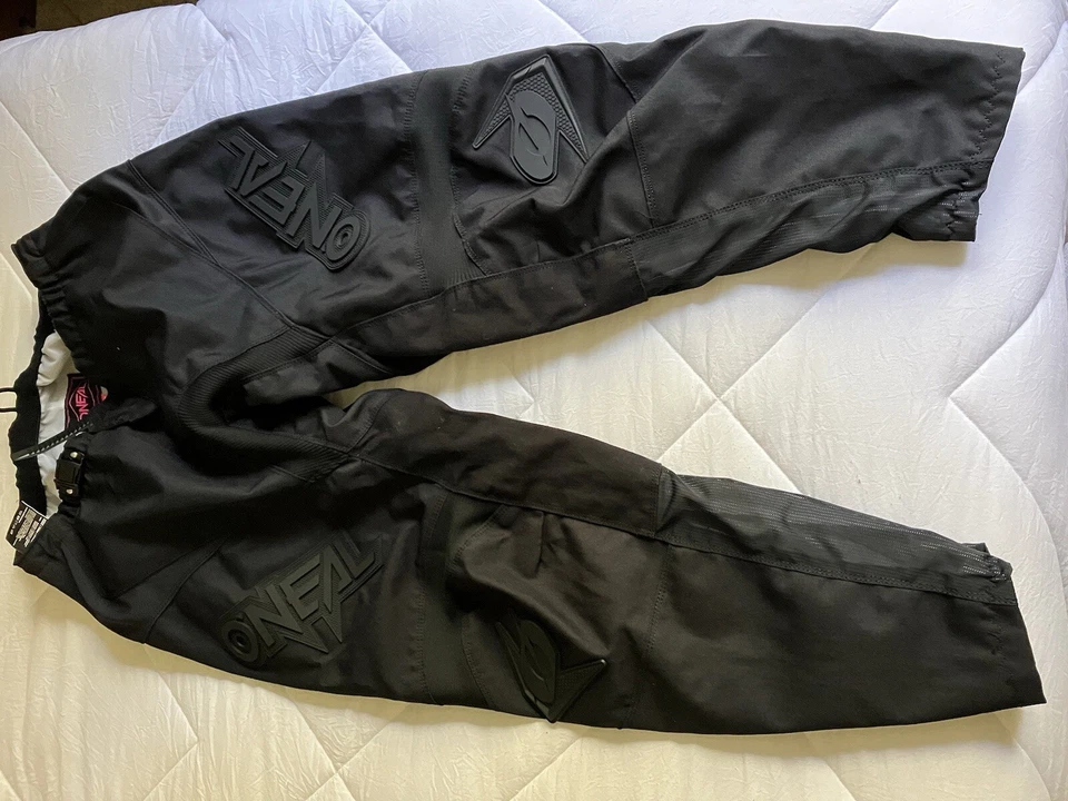 Женские гоночные штаны ONeal размер 13/14 черные для мотокросса BMX - Изображение 1 из 4