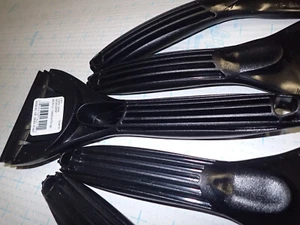 5 Lot Hopkins 9" Black Window Ice Scrapers / Chippers Great Stocking Stuffers! - Bild 1 von 5