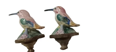 RARE  STANGL      Hummingbird   Finial  pair     NO RESERVE! - Image 1 of 4