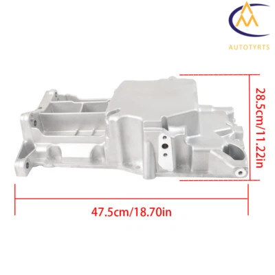 Cacerola de aceite de motor para Buick LaCrosse Chevy Malibu Cobalt HHR GMC Terrain 12601240 Foto 1 de 4