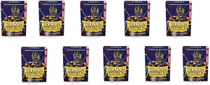 Dragon Shield 10 Packs Matte Mini Japanese 60Ct Card Sleeve Display Case, Purple - Picture 1 of 5