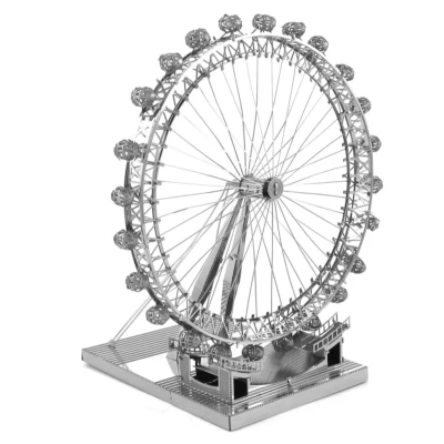 Металлическая 3D-головоломка London Eye серии Metal Earth Fascinations премиум-класса - Изображение 1 из 4
