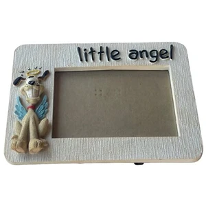 "Little Angel Dog" Theme Photo Frame (Fits One 3.5 X 5" Photo) - Picture 1 of 13