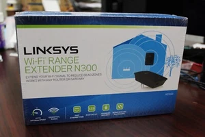 Brand New Sealed - Linksys N300 RE1000-NP Wireless N-Range Extender WiFi Boost - Picture 1 of 2