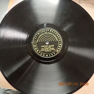 78 Carter Family Montgomery Ward M-5012 Carter's Blues / The Lover's Farewell - Picture 1 of 4