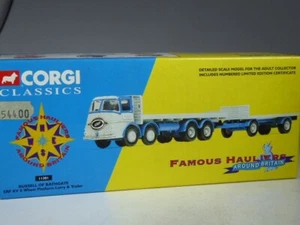 (SB-84) Corgi 11301 ERF KV 8 Wheel Platform Lorry & Trailer in OVP - Bild 1 von 1