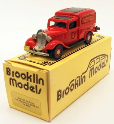 Brooklin 1/43 Scale BRK16 037 - 1936 Dodge Van Philadelphia Bureau Of Fire - Photo 1/4