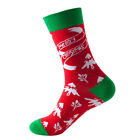 Weihnachten Mid Tube Socken Baumwollsocken Schneeflocke Fuß Strumpfware E