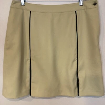 EP Golf Skort Size 12 Tan Front Pleat  - Image 1 of 4
