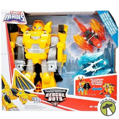 Transformers Rescue Bots Knight Watch Bumblebee Action Figure2016 Hasbro 54236 - Image 1 of 4