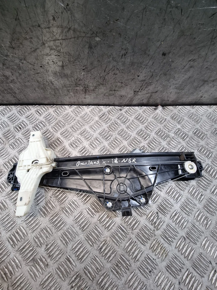 VAUXHALL GRANDLAND X WINDOW REGULATOR MECHANISM REAR LEFT 9815403880 1.6L 2018 - Image 1 of 4