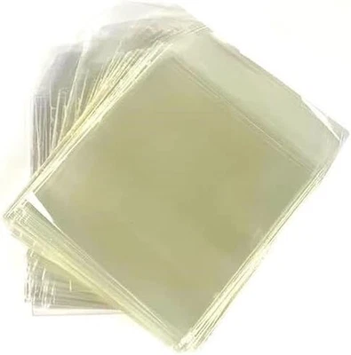 100 Bustine Trasparenti per CD E Dvd Con Aletta Inclusa per Una Facile Chiusura - Immagine 1 di 4
