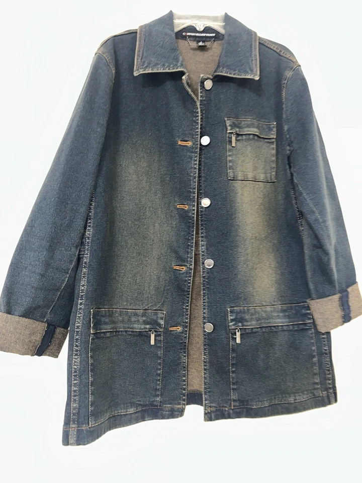 Chaqueta vaquera vintage talla 10 Ellen Tracy Foto 1 de 4