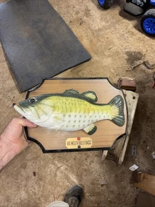 VINTAGE BIG BOUTH BILLY BASS SINGING SENSATION MOTION FISH 1999 NON TESTATO - Foto 1 di 4