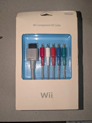 Official Nintendo Wii Component Cable Boxed, Used but VGC - Image 1 of 2