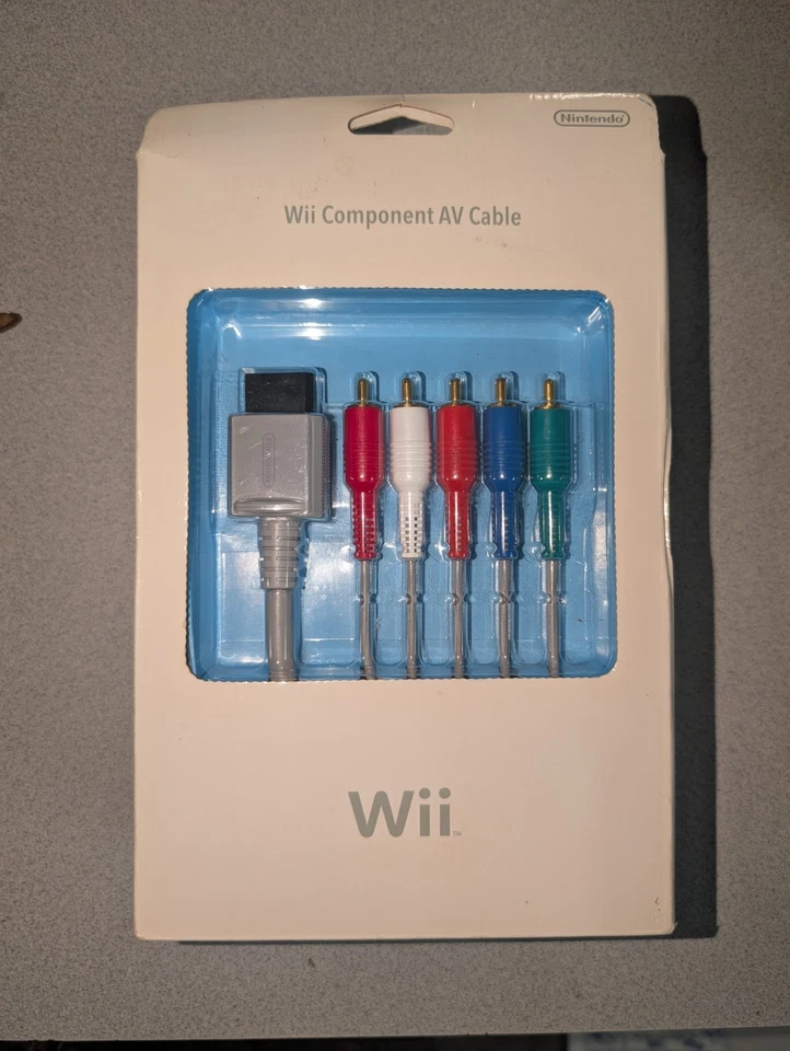 Official Nintendo Wii Component Cable Boxed, Used but VGC - Image 1 of 2
