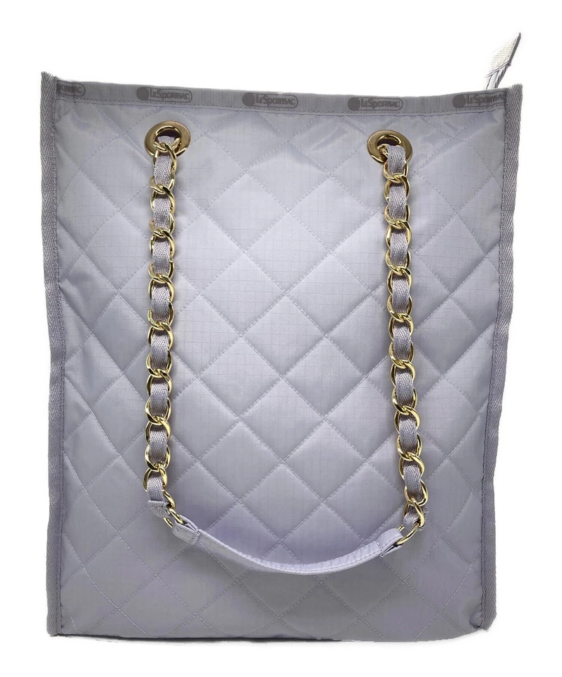 LeSportsac Chain N/S Tote Purple Women's & Men's Used Authentic - Image 1 of 4