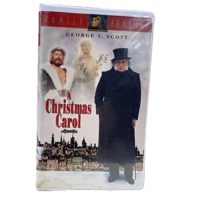 A Christmas Carol VHS 1995 George C Scott. Sealed VHS Tape - Image 1 of 4