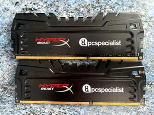 ✅ 16GB =2x 8GB DDR3-2133MHz Kingston HyperX Beast PC3-17000 Memory RAM - Picture 1 of 8