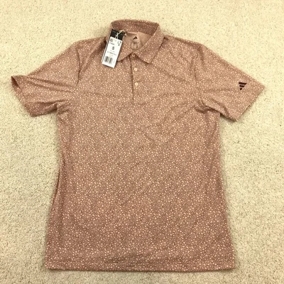 Adidas Ultimate 365 рубашка-поло мужской маленький бункер порошок коралл JF4895 - Изображение 1 из 4