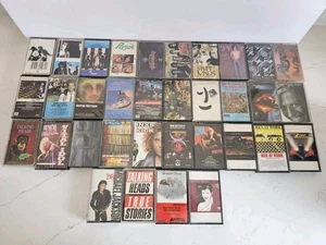 Vintage Cassette Tapes Rock & Roll INXS Poison Billy Idol Rolling Stones 34 - Picture 1 of 8