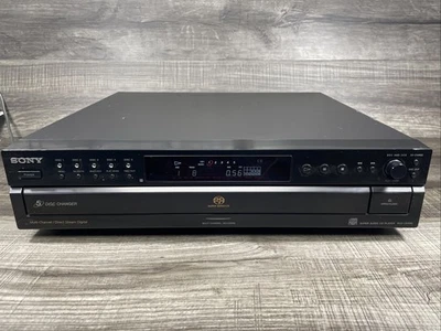 Sony SCD-CE595 Super Audio 5 Disc CD Changer No Remote Tested And Working - Image 1 of 4