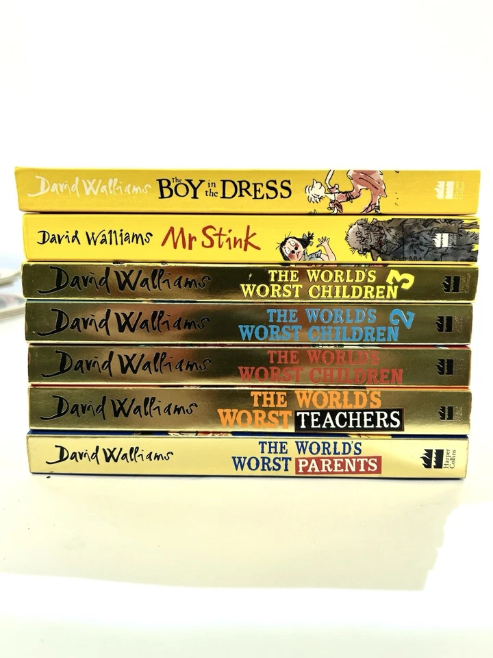 World's Worst x 5 Children 1, 2 & 3 Parents Teachers + 2 more by David Walliams - image 1 of 4