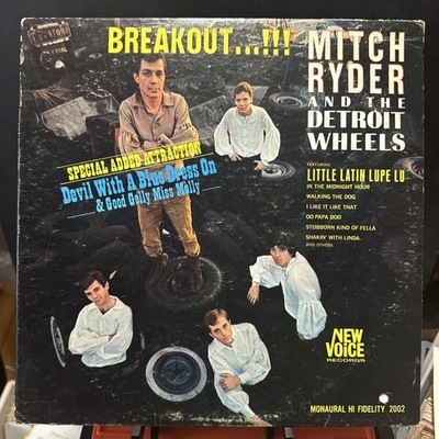 Mitch Ryder & The Detroit Wheels / Breakout    LP  New Voice 2002  Mono - Image 1 of 4