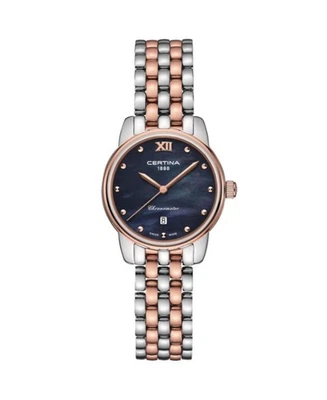 Reloj informal de cuarzo analógico para mujer CERTINA vestido clásico esfera violeta impermeable Ro Foto 1 de 2