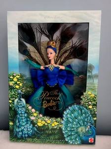 Barbie Le paon 1998 neuve collection oiseaux de beauté comme neuve ! - Photo 1/9