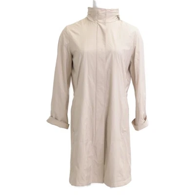 Loro Piana FAF6248 100% кашемир подкладка с капюшоном пальто 38 бежевый - Изображение 1 из 4