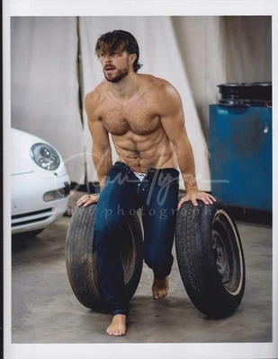 Alan Lyon Original Male Photo gay interest (16) Kurt with tires - Image 1 of 2