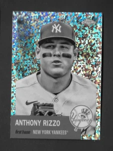 Anthony Rizzo 2022 Topps Chrome Platinum 437 Black & White Mini Diamonds Refract - Bild 1 von 4
