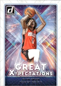 Donruss #11 Jalen Green Great X-pectations Houston Rockets 2021-22 - Imagen 1 de 2