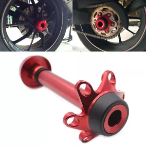 Rear Fork Axle Slider Crash Protector For Ducati Panigale 1199 1299/S MTS1200 - Picture 1 of 13