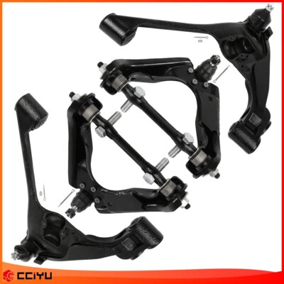 4x For 2000-2004 Dodge Dakota Durango Front Upper & Lower Control Arm Ball Joint - Image 1 of 4