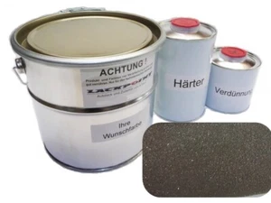 1 Litros Set 2K Pintura Mc 286 Nutria Marrón Metálico No Barniz Claro Lackpoint - Imagen 1 de 2