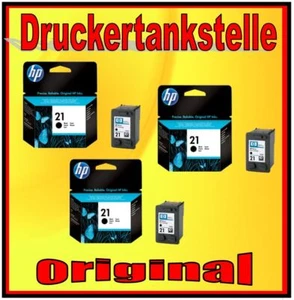 3x original HP 21 C9351AE Deskjet 3910 3920 3940 D1360 1460 1470 1560 2330 2360  - Bild 1 von 2