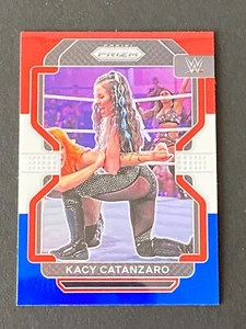 Kacy Catanzaro 2022 WWE Prizm Red White & Blue Prizm #185 - Picture 1 of 10