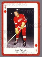 2005 Detroit Red Wings Legends Playing Card #43 Andy Bathgate