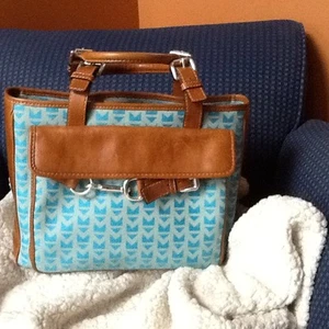 MICHAEL KORS CANVAS/LEDER HANDTASCHE !!!!! EUC !!!!! SELTEN SCHWER ZU FINDEN!!!!! - Bild 1 von 9