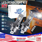 Led Hi/Lo Beam Conversion Kit H7 White Bulb Bright Plug&Play For Audi A4 Quattro